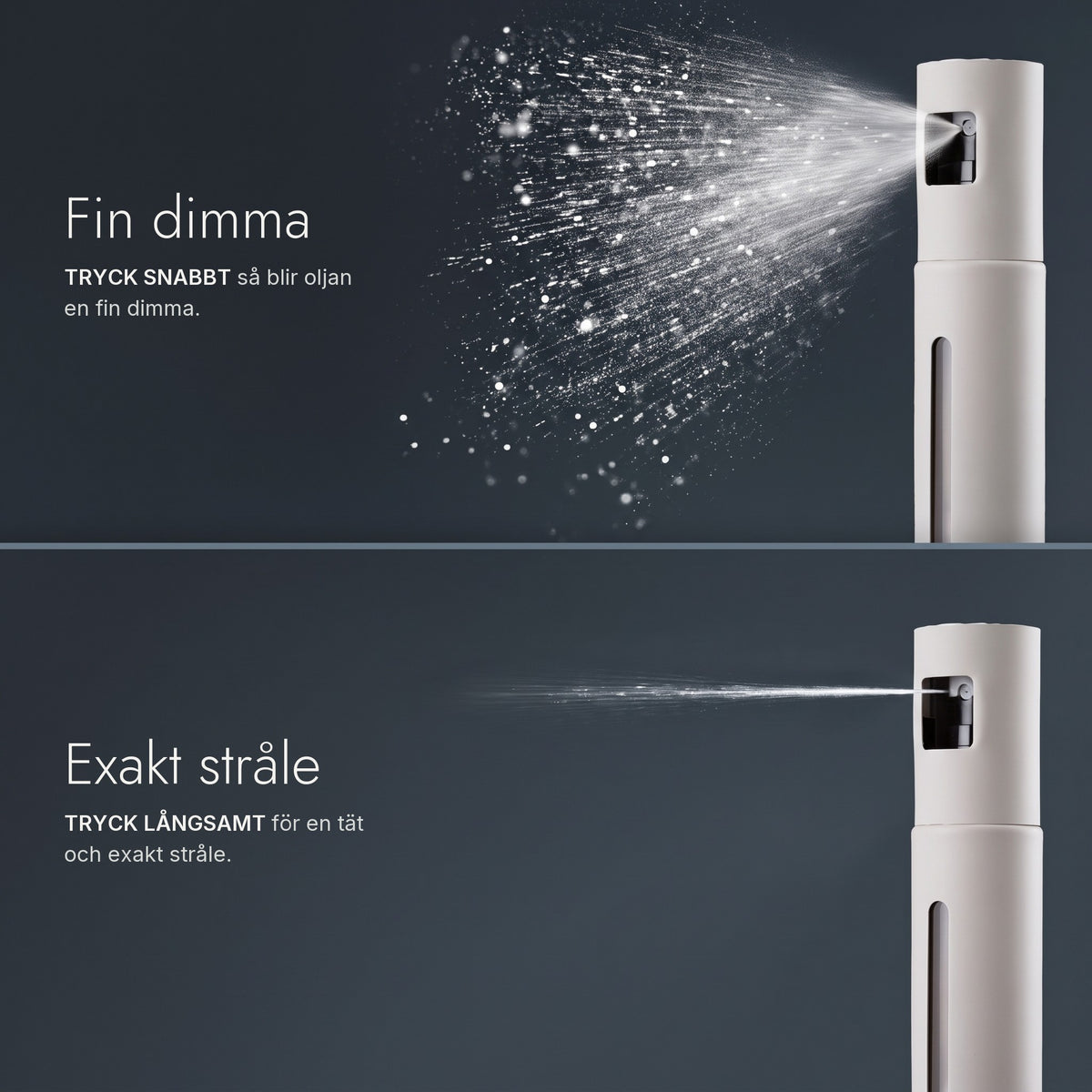 Fin dimma eller exakt stråle